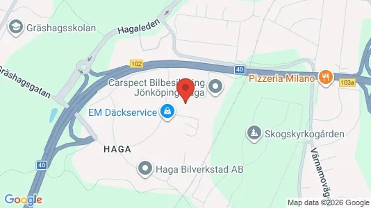 Espacios de oficina En alquiler i Jönköping - Foto de Google Street View