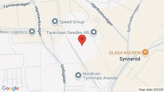 Lager zur Miete i Västra hisingen – Foto von Google Street View