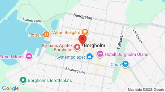 Gewerbeflächen zum Kauf i Borgholm – Foto von Google Street View