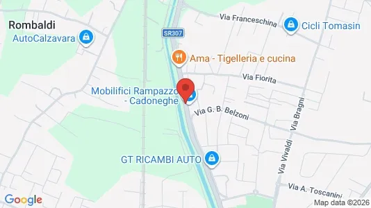 Kontorer til leie i Borgoricco – Bilde fra Google Street View
