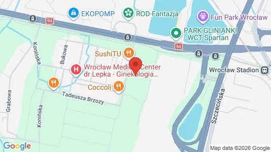 Büros zur Miete i Wrocław – Foto von Google Street View