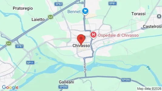 Lager til salgs i Chivasso – Bilde fra Google Street View