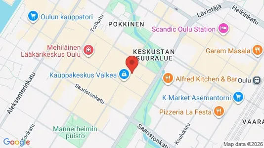 Büros zur Miete i Oulu – Foto von Google Street View