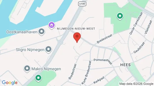 Office spaces for rent i Nijmegen - kort over placeringen