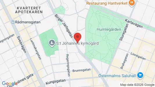 Kontorlokaler til leje i Östermalm - Foto fra Google Street View