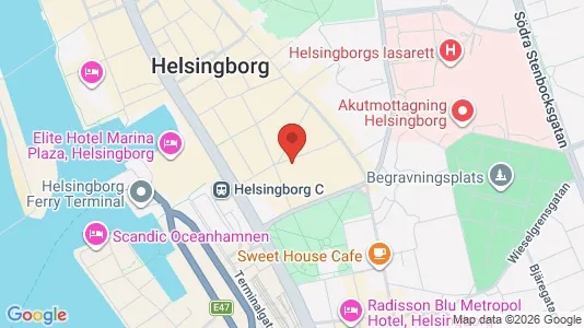 Lager zur Miete i Helsingborg – Foto von Google Street View