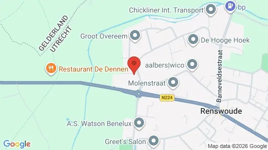 Kantorruimte te huur i Renswoude - Foto uit Google Street View