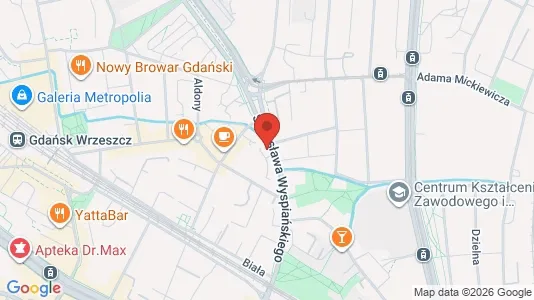 Büros zur Miete i Gdańsk – Foto von Google Street View