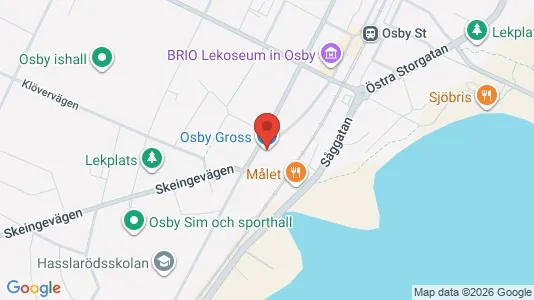 Lokaler til leje i Osby - Foto fra Google Street View