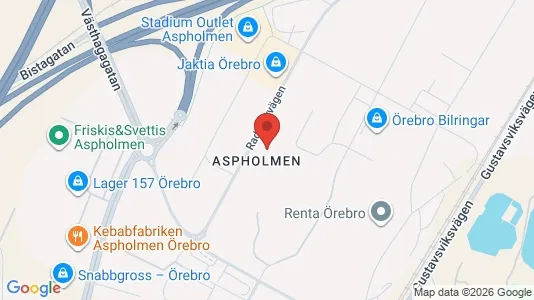 Kontorlokaler til leje i Örebro - Foto fra Google Street View