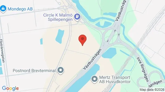 Büros zur Miete i Malmö City - kort over placeringen