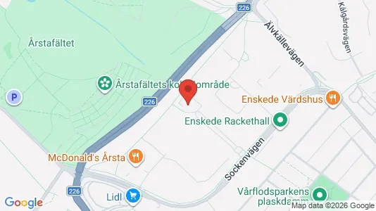 Büros zur Miete i Hammarbyhamnen – Foto von Google Street View