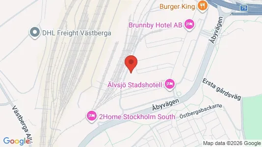 Kontorlokaler til leje i Hammarbyhamnen - Foto fra Google Street View
