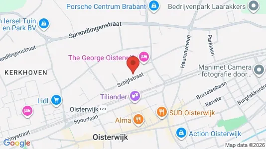 Kantorruimte te huur i Oisterwijk - Foto uit Google Street View
