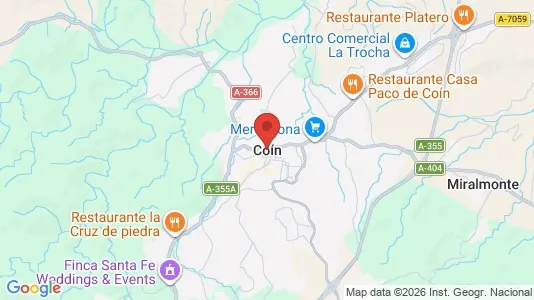 Commercial properties for sale i Coín - Photo from Google Street View