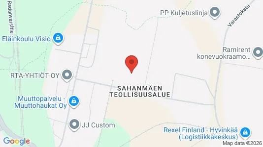 Kontorlokaler til leje i Hyvinkää - Foto fra Google Street View