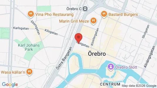 Kontorlokaler til leje i Örebro - Foto fra Google Street View
