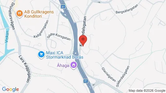 Kontorlokaler til leje i Borås - Foto fra Google Street View