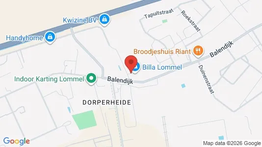 Gewerbeflächen zum Kauf i Lommel – Foto von Google Street View