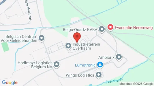 Commercial properties for sale i Tongeren - kort over placeringen