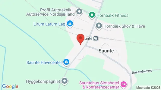 Lager zur Miete i Hornbæk – Foto von Google Street View