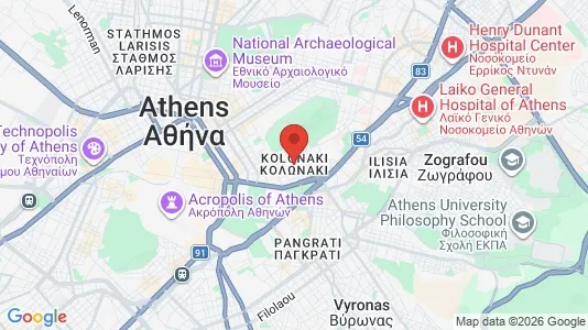 Winkels te huur i Athene Kolonaki - Foto uit Google Street View