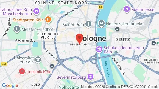 Büros zur Miete i Köln Innenstadt – Foto von Google Street View