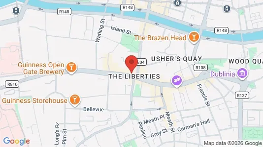 Office spaces for sale i Dublin 2 - kort over placeringen