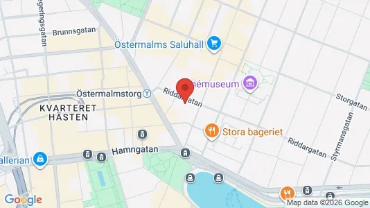 Kontorer til leie i Östermalm – Bilde fra Google Street View
