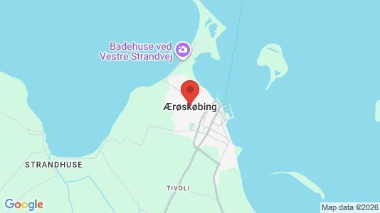 Restaurants for sale i Ærøskøbing - kort over placeringen