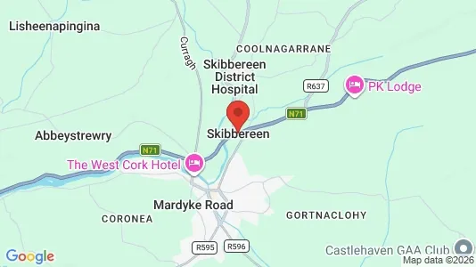 Butikslejemål til leje i Skibbereen - Foto fra Google Street View