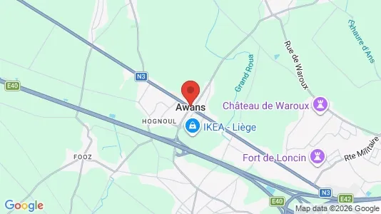 Espacios de oficina En alquiler i Awans - Foto de Google Street View