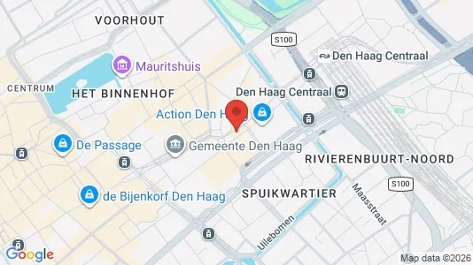 Kontorslokaler för uthyrning i Haag Escamp - kort over placeringen