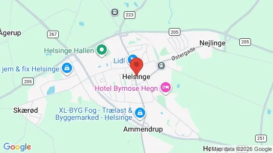 Sklepy Do wynajęcia i Helsinge - kort over placeringen
