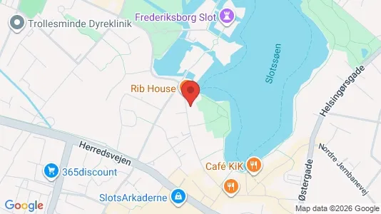 Büros zur Miete i Hillerød - kort over placeringen