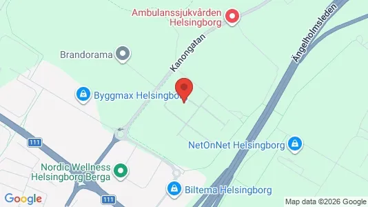 Liikekiinteistöt Vuokrattavana i Helsingborg - Kuva Google Street Viewstä