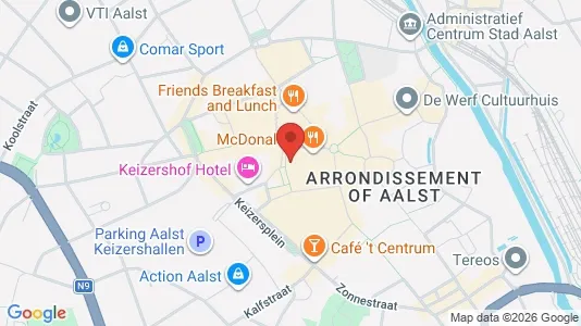 Lokaler til salg i Aalst - Foto fra Google Street View