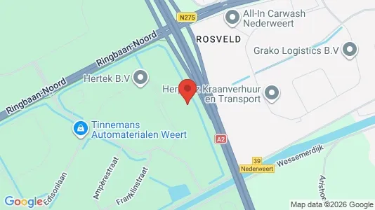 Företagslokaler för uthyrning i Weert – Foto från Google Street View