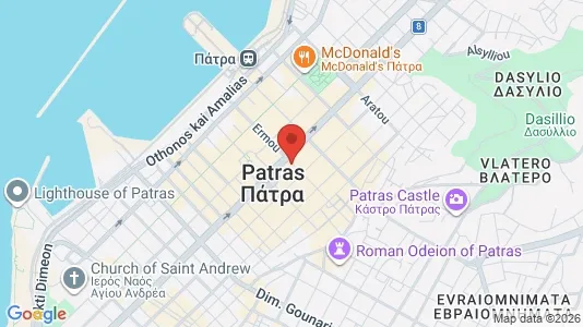 Gewerbeflächen zur Miete i Patras – Foto von Google Street View