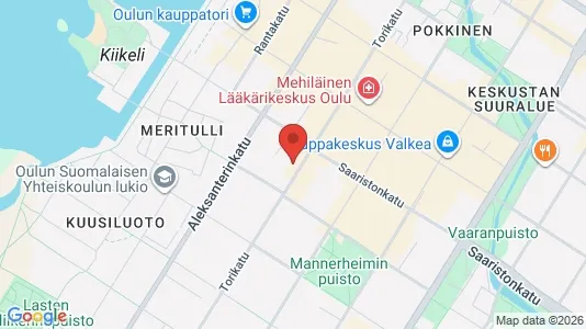 Kontorlokaler til leje i Oulu - Foto fra Google Street View