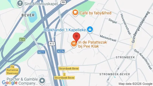 Warehouses for rent i Grimbergen - kort over placeringen