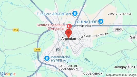 Propiedades comerciales En venta i Argentan - Foto de Google Street View