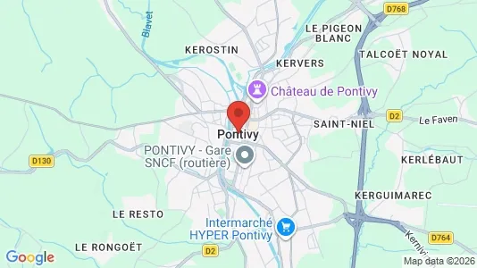 Lokaler til salg i Pontivy - Foto fra Google Street View