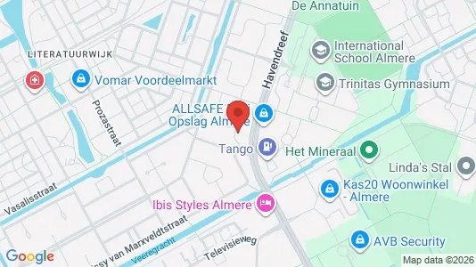 Gewerbeflächen zum Kauf i Almere – Foto von Google Street View