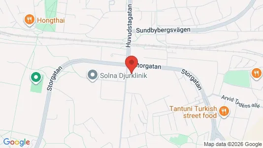 Kantorruimte te huur i Solna - Foto uit Google Street View