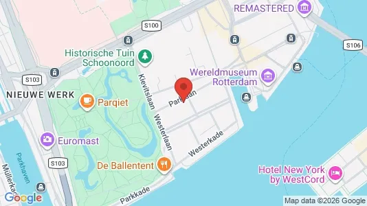 Büros zur Miete i Rotterdam Centrum – Foto von Google Street View