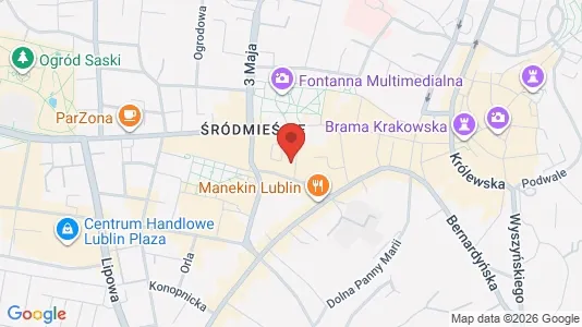 Kontorslokaler för uthyrning i Lublin – Foto från Google Street View