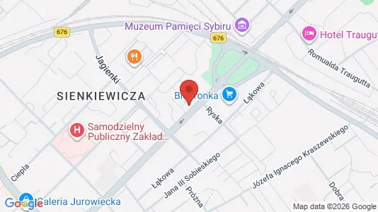 Kontorlokaler til leje i Białystok - Foto fra Google Street View