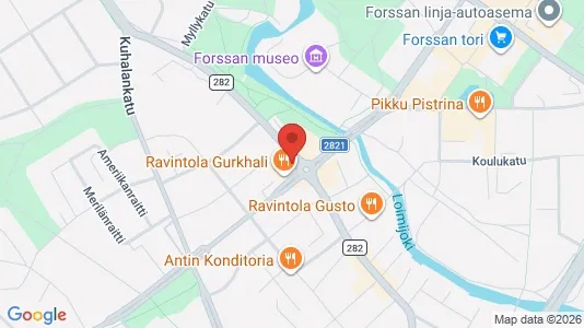 Lager til leie i Forssa – Bilde fra Google Street View
