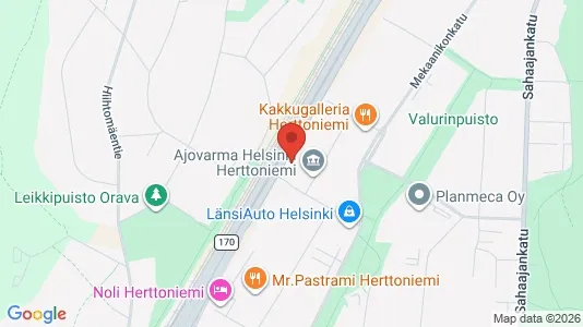 Office spaces for rent i Helsinki Itäinen - kort over placeringen